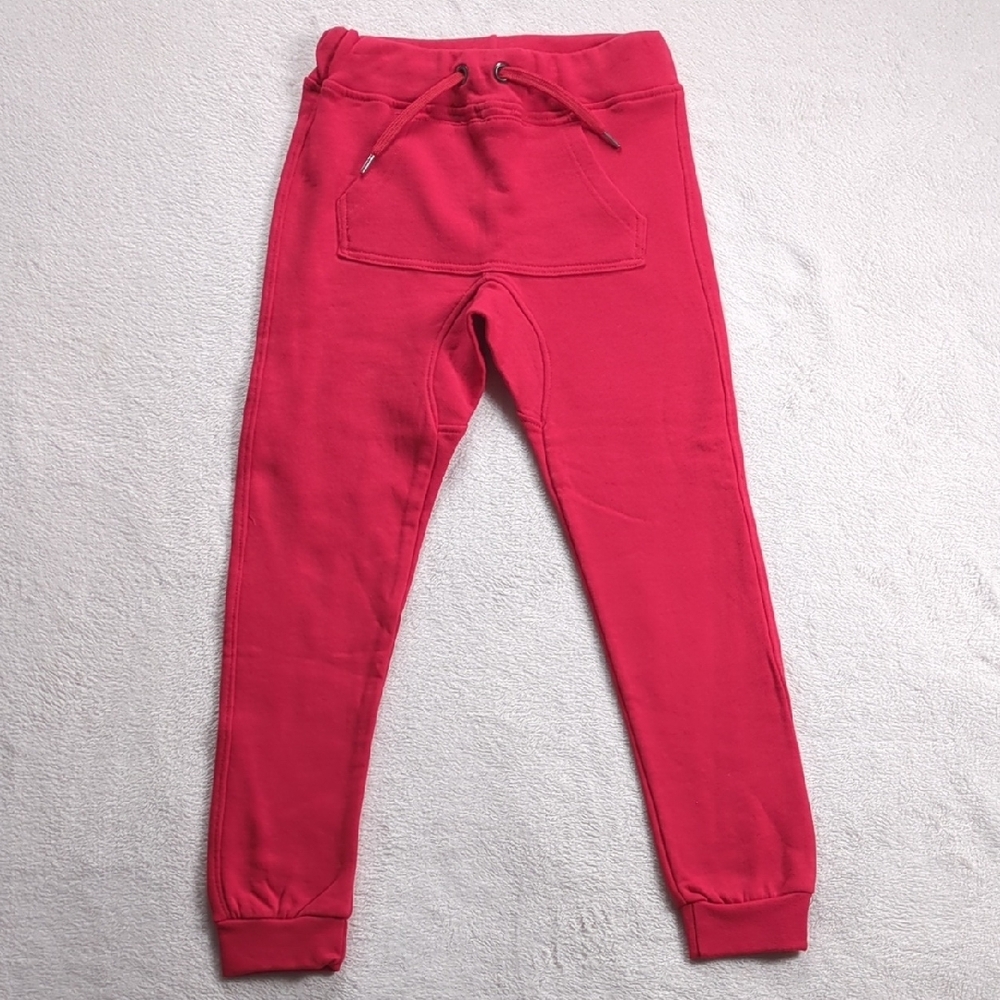 Kith Kids Scarlet Red Logo Sweatpants - Fleece 5/6 Years